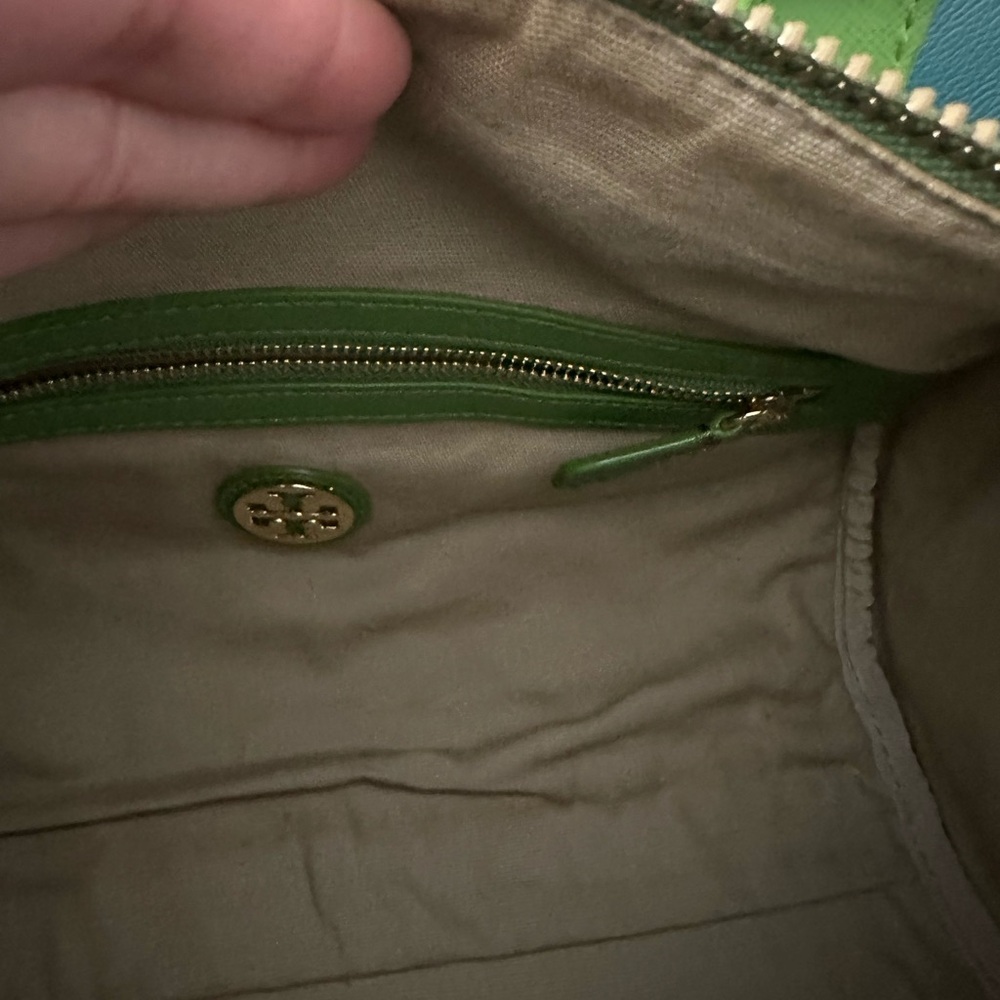 Tory Burch Green Patterned Women's Handbag - image 4